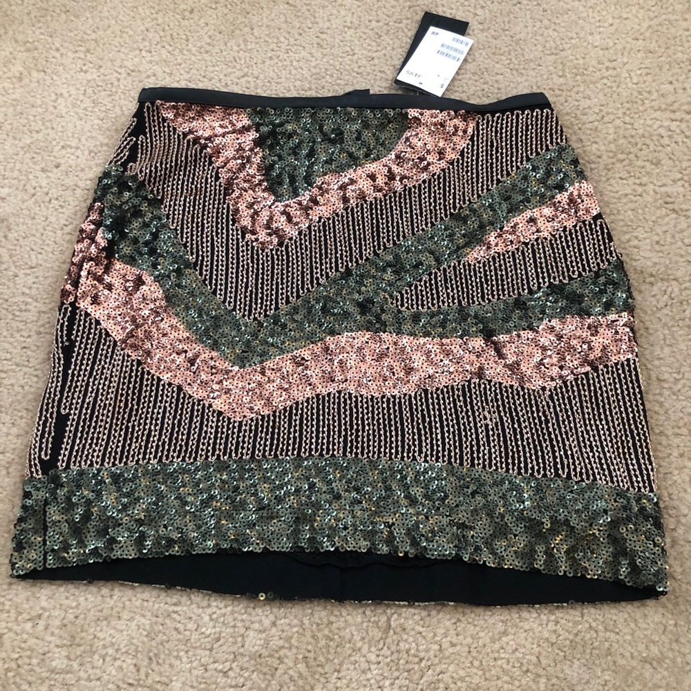 Sequin Mini Skirt